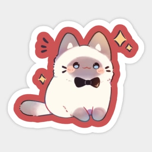 Fancy Kitty Sticker